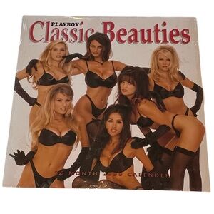 Vintage Playboy Classic Beauties 1999 16 Month Calendar 12x12 NWT